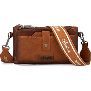 Wrangler Crossbody Purses For Women Multi-Function Shoulder Bag Card Holder